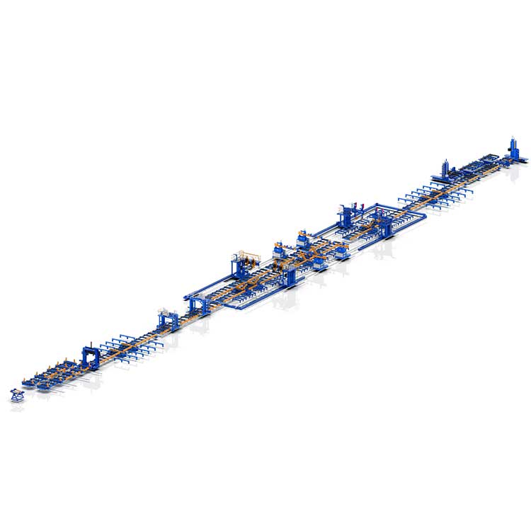 Vad gör en svetslinje för lådbalk avgörande för högeffektiv ståltillverkning?